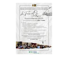 Concorso letterario nazionale "La Farnia d'Oro", IX° edizione anno 2025