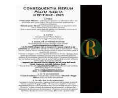 CONSEQUENTIA RERUM