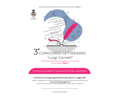 3° Concorso Letterario "Luigi Carnelli"