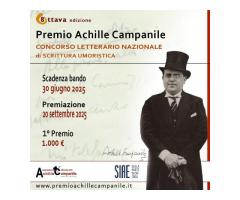 VIII EDIZIONE PREMIO NAZIONALE DI SCRITTURA UMORISTICA  ACHILLE CAMPANILE
