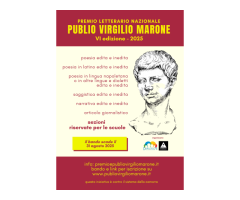 Premio Letterario Nazionale "Publio Virgilio Marone" VI edizione