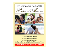 16° Concorso Nazionale Poesie d'Amore